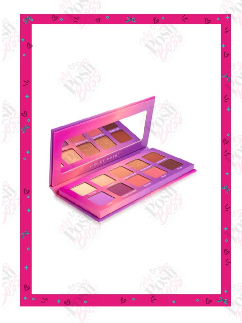 3/$30 Violet Voss Violet Sunset Pro Series Eyeshadow Palette